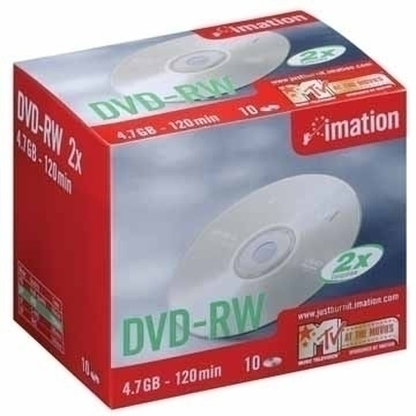 Imation DVD-RW 4,7 GB 10pck 4.7GB 10Stück(e)