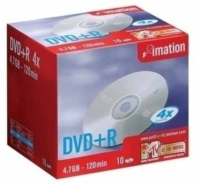 Imation DVD+R 4,7 GB 4.7GB 10Stück(e)