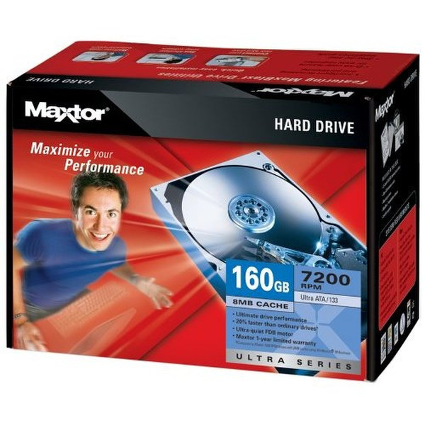 Seagate Desktop ATA Hard Drives Ultra 160GB Hard Drive Kit 160GB Ultra-ATA/133 internal hard drive