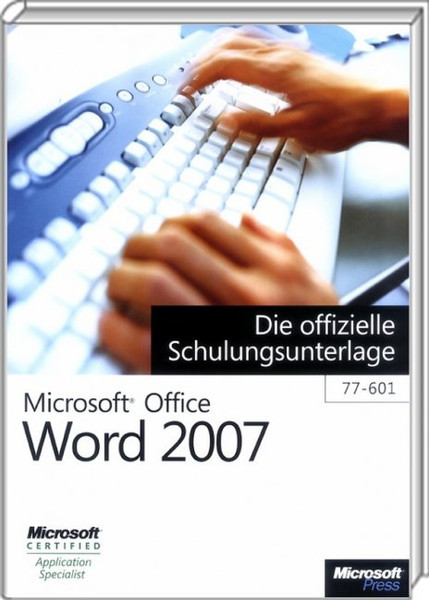 Microsoft Office Word 2007 German software manual