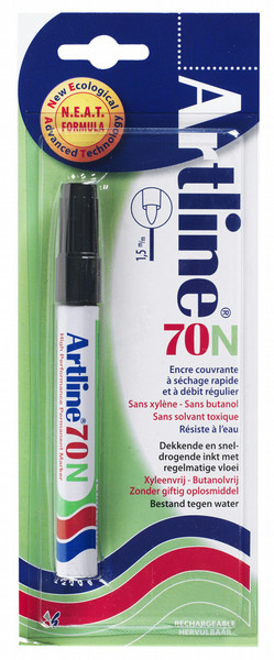 Artline 70 Black 12 pieces Fine tip Black 1pc(s) permanent marker