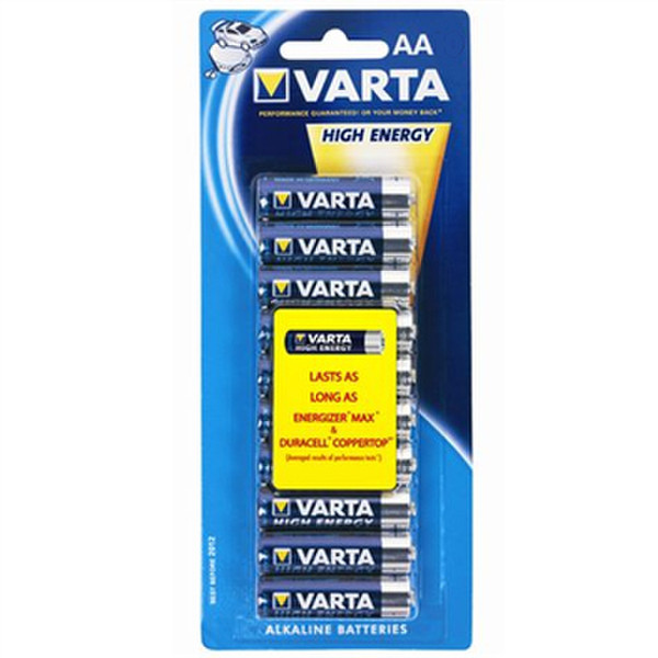 Varta High Energy AA 20-pack Щелочной 1.5В батарейки