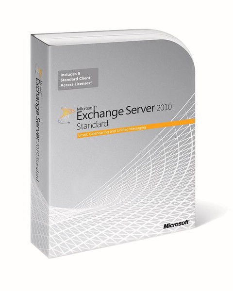 Microsoft Exchange Server 2010 Standard, EDU, OLP B