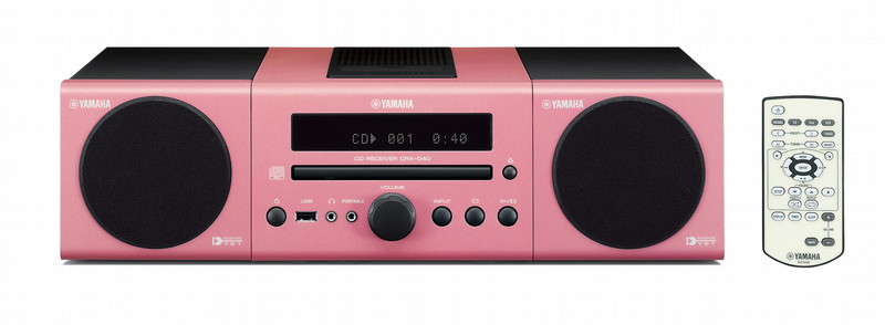 Yamaha MCR-040 Mini set 30W Pink