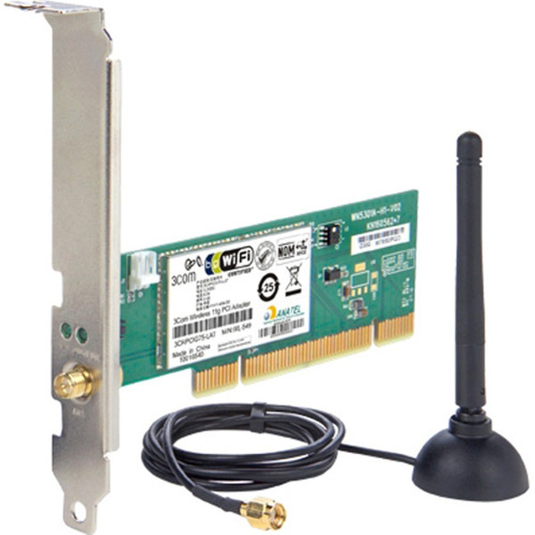 3com Wireless 11g PCI Adapter interface cards/adapter