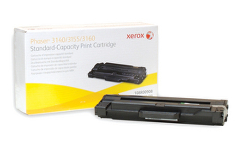 Xerox 108R00908 Тонер 1500страниц Черный тонер и картридж для лазерного принтера