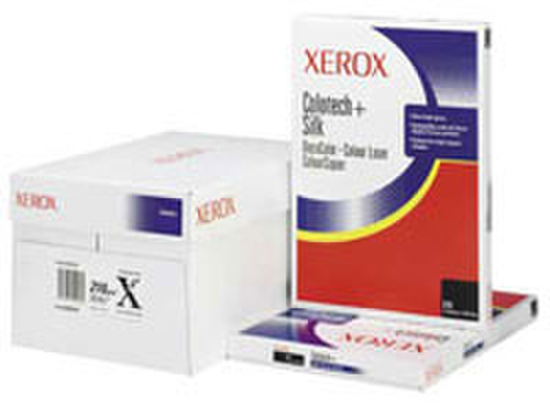 Xerox Colotech + Silk A4 фотобумага