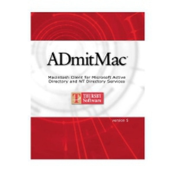 Thursby Software ADmitMac 5.1, EDU, 150Ct Mac, VLA, UPG