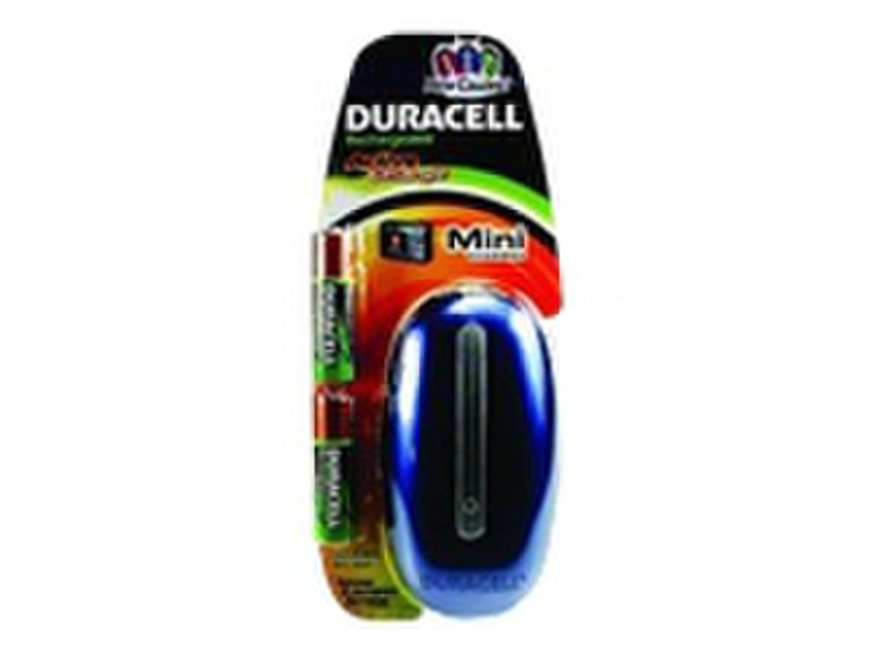 Duracell Mini Charger (Blue) + 2xAA Cells