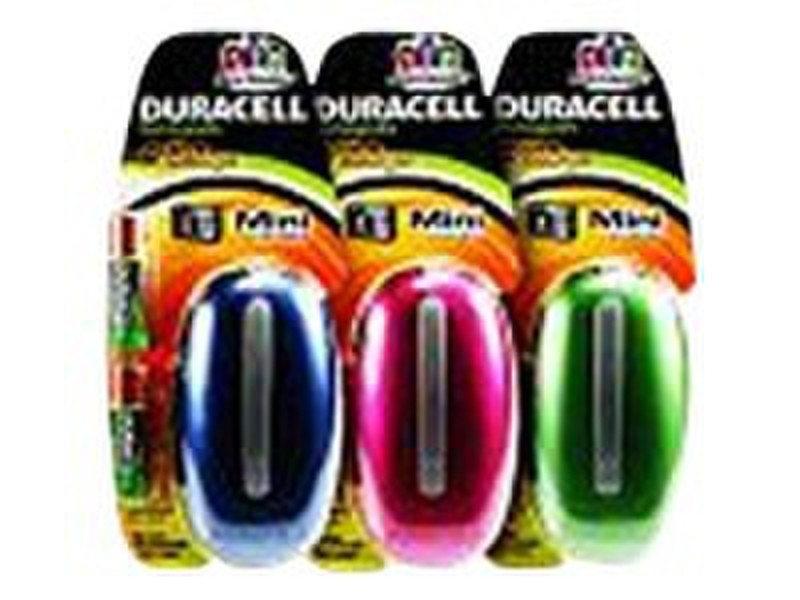 Duracell Mini Charger Colour (Box of 6)