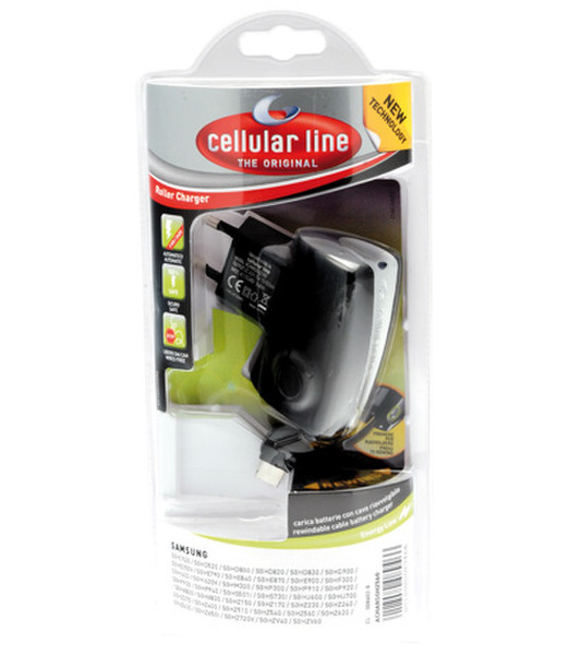 Cellular Line Charger Indoor Black mobile device charger