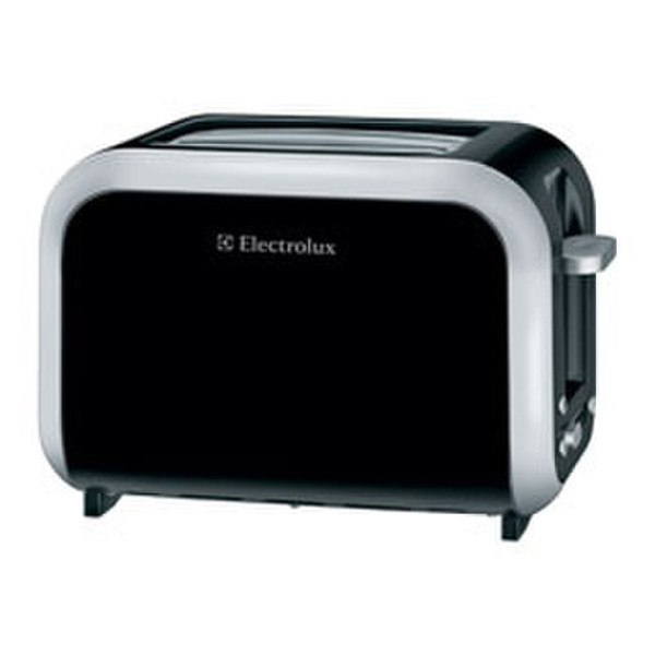 Electrolux EAT3100 2ломтик(а) 870Вт Черный, Cеребряный тостер