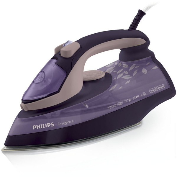 Philips EnergyCare GC3631/02 Steam iron 2400W Purple iron