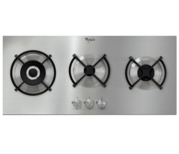 Whirlpool AKT 775/IX Встроенный Gas hob Нержавеющая сталь