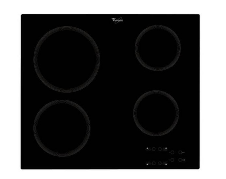 Whirlpool AKT 809/NE Eingebaut Ceramic hob Schwarz