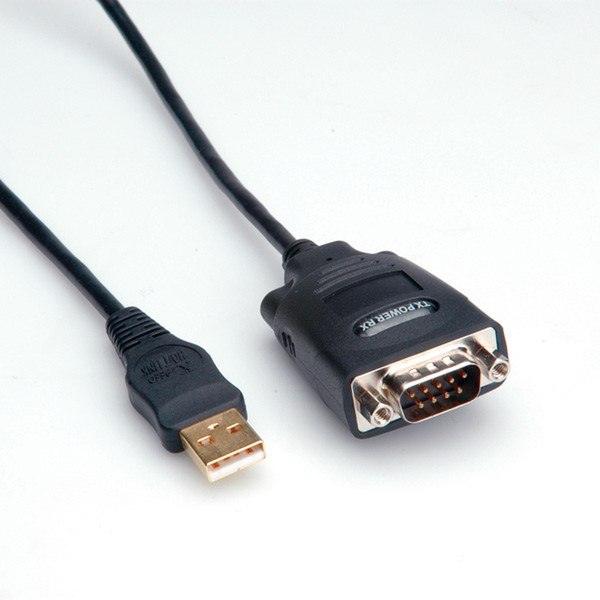 Value USB to RS-485 Converter Черный кабельный разъем/переходник