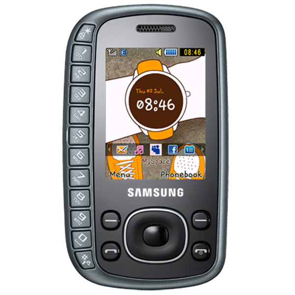 Samsung B3310 Grau Smartphone
