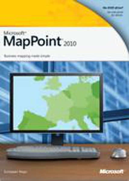 Microsoft MapPoint 2010 Europe EDU DE