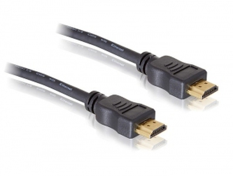 DeLOCK HDMI 1.4 - 1.8m 1.8m HDMI HDMI Black HDMI cable