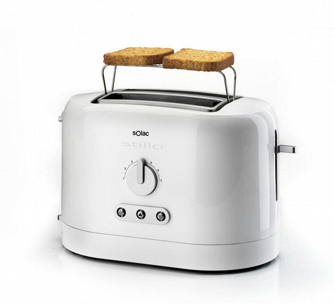 Solac Stillo TC5310 2Scheibe(n) 870W Weiß Toaster