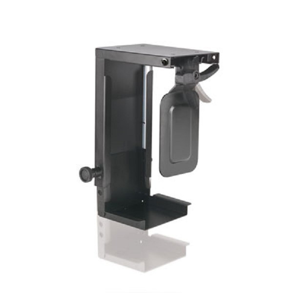 Newstar CPU-D075BLACK Desk-mounted CPU holder Black CPU holder