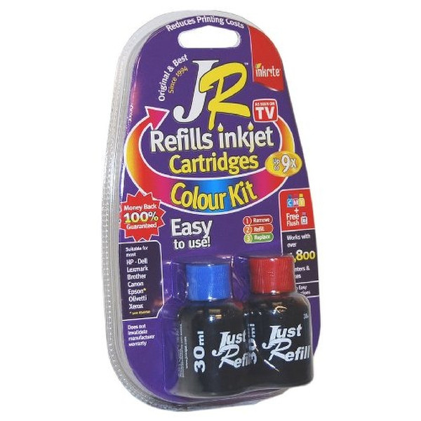 JR Inkjet JR-KCE cyan,magenta,yellow ink cartridge