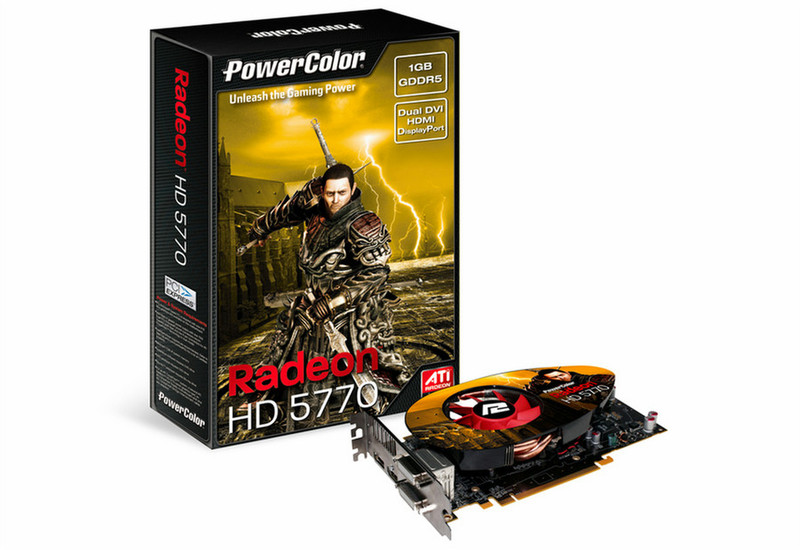 PowerColor HD5770 1GB GDDR5 (V2) 1GB GDDR5