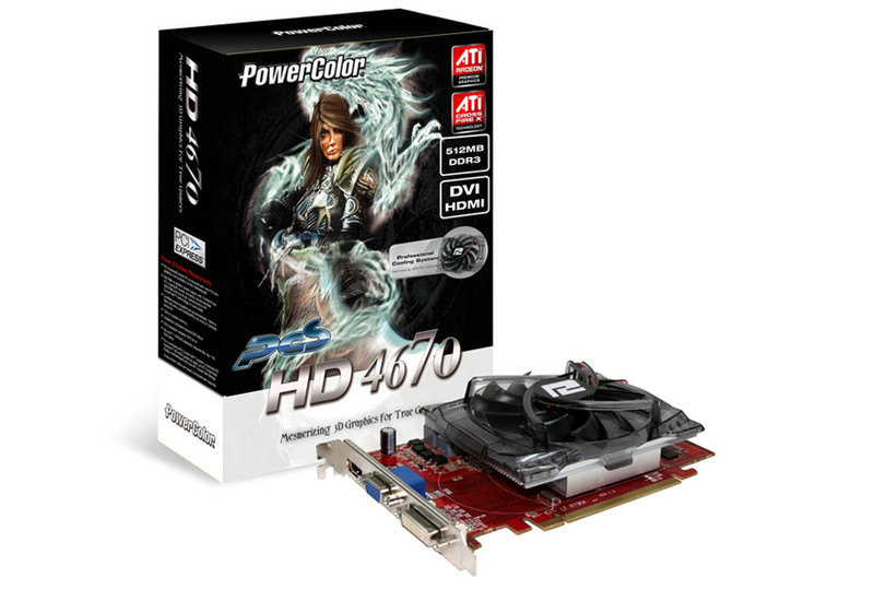 PowerColor PCS HD4670 512MB DDR3 GDDR3