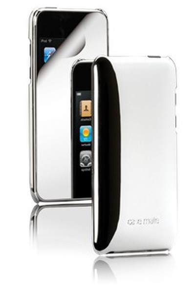 Case-mate iPod Touch 2nd Gen Chrome with Mirror Screen Protector Silber