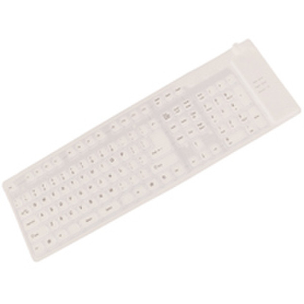 Premium Technology KEYB-001 USB QWERTY Белый клавиатура