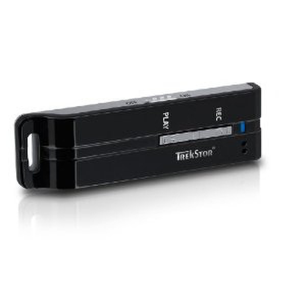 Trekstor 51912 2ГБ USB 2.0 Тип -A Черный, Cеребряный USB флеш накопитель