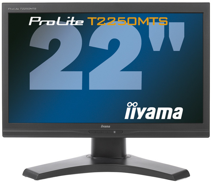 iiyama ProLite T2250MTS-B1 22Zoll 1920 x 1080Pixel Tisch Schwarz Touchscreen-Monitor