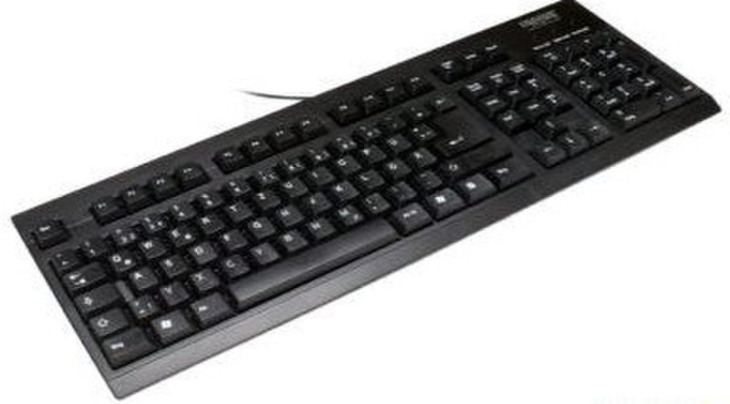 Sansun SN-114 PS/2 QWERTZ Немецкий Черный клавиатура