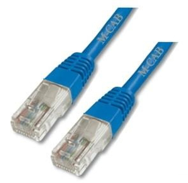 M-Cab Premium Cat6 UTP Patchkabel, 10.0m 10m Blue networking cable