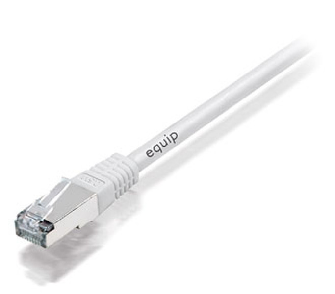 Equip Cat.7 S/FTP 600MHz 0.5m 0.5м Белый сетевой кабель