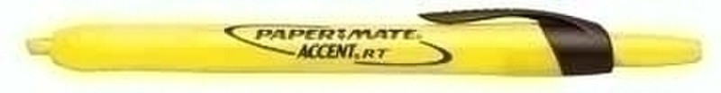 Papermate P.MATE Accent RT yellow, 12 Marker