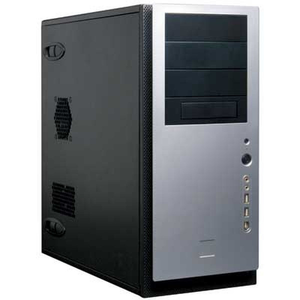 Antec NSK 6582 Midi-Tower 430W Schwarz, Silber Computer-Gehäuse