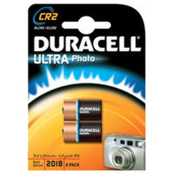 Duracell Ultra Power Lithium Pack of 2 Литиевая 3В батарейки