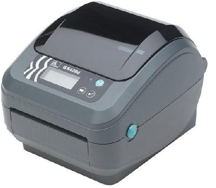 Zebra GX420d Direct thermal 203 x 203DPI Black,Grey label printer