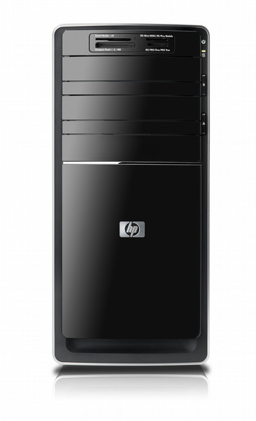 HP Pavilion p6225ch 2.5GHz Q8300 Mini Tower Schwarz PC