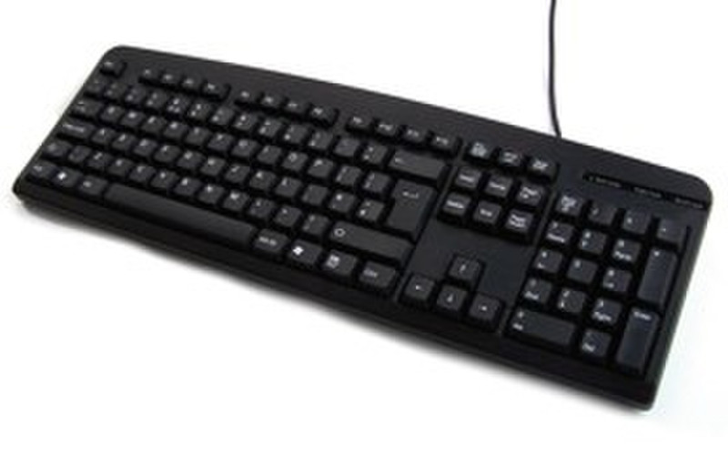 Ceratech PS/2 Slim Keyboard PS/2 QWERTY Black keyboard
