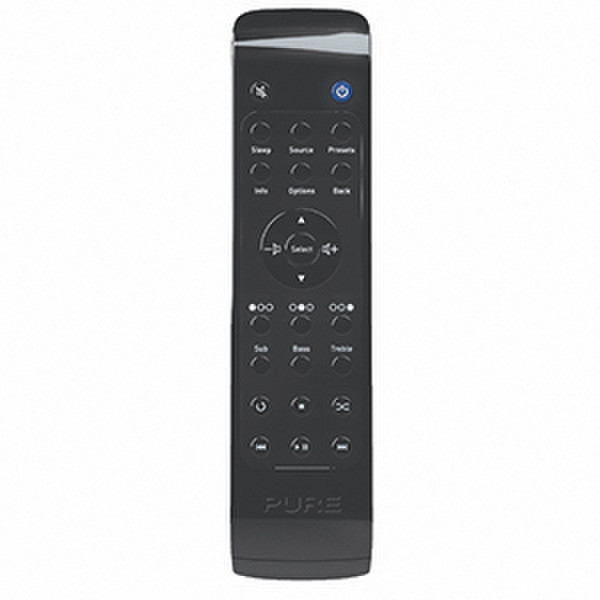 Pure VL-61160 RF Wireless press buttons Black remote control