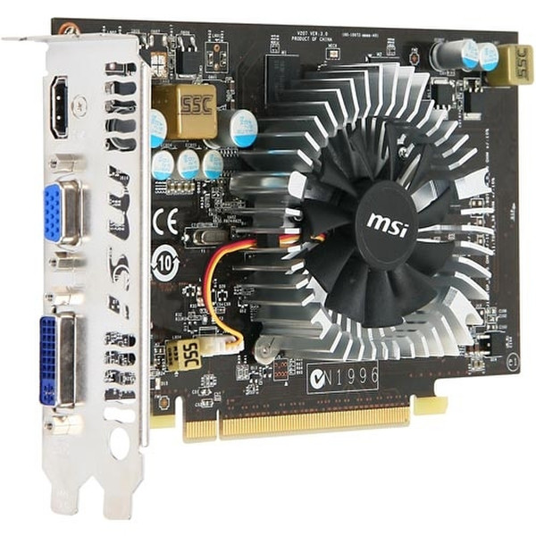 MSI V207-001R GeForce GT 240 GDDR5 Grafikkarte