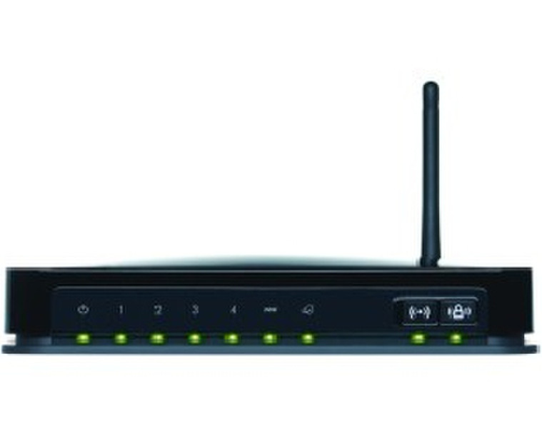 Netgear DGN1000 Fast Ethernet Black wireless router