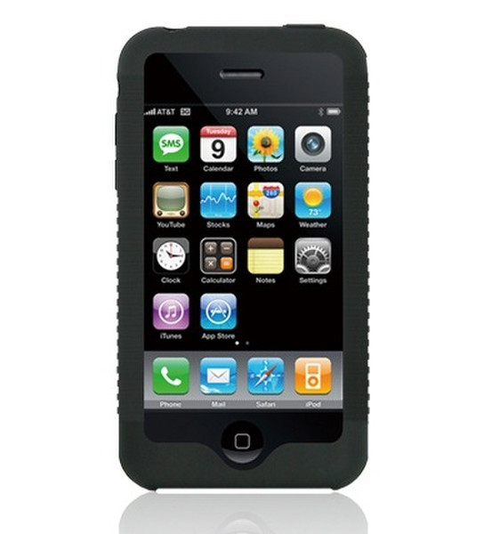 Macally Protective silicon case iPhone 3G / 3GS Schwarz