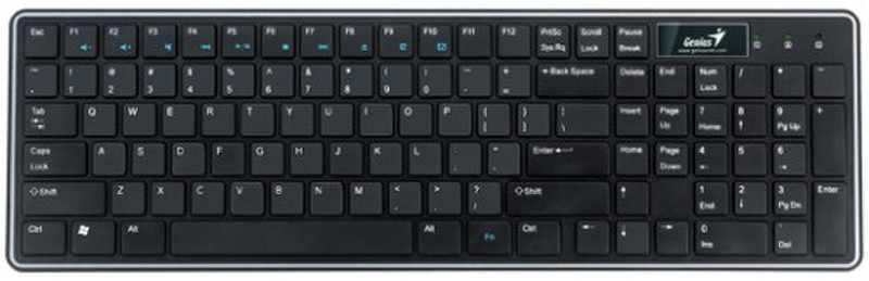 Genius LuxeMate i220 USB QWERTY Черный клавиатура