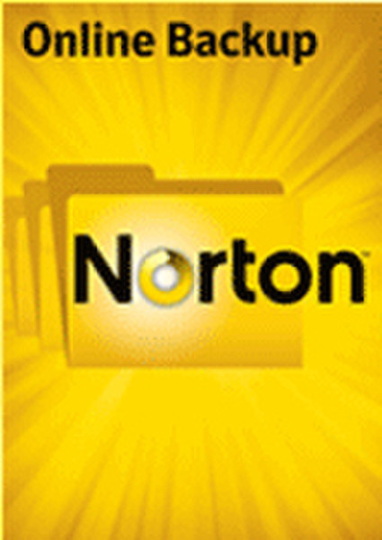 Symantec NORTON ONLINE BACKUP, 25GB, v2.0, DE