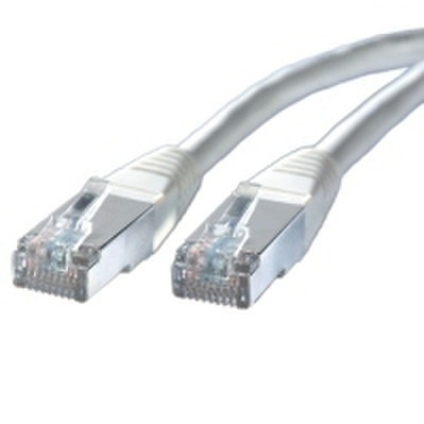 HP S/FTP Patch Cable Cat5e 15m Grey networking cable