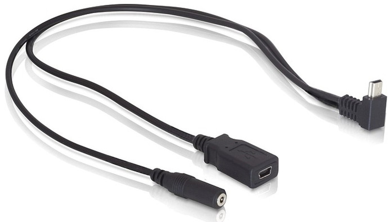 Tragant 61687 Mini USB M Mini USB FM, 2.5mm FM Черный кабельный разъем/переходник