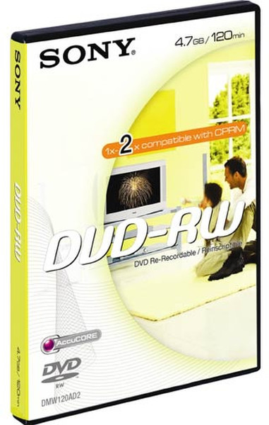 Sony DVD-RW 4.7GB 1pc(s)